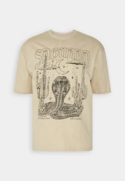 YOURTURN Unisex - T-Shirt Print - Tan 11 YOURTURN Unisex - T-Shirt Print - Tan -Yourturn 0509e4a795f4496d822dbadc2f46e429