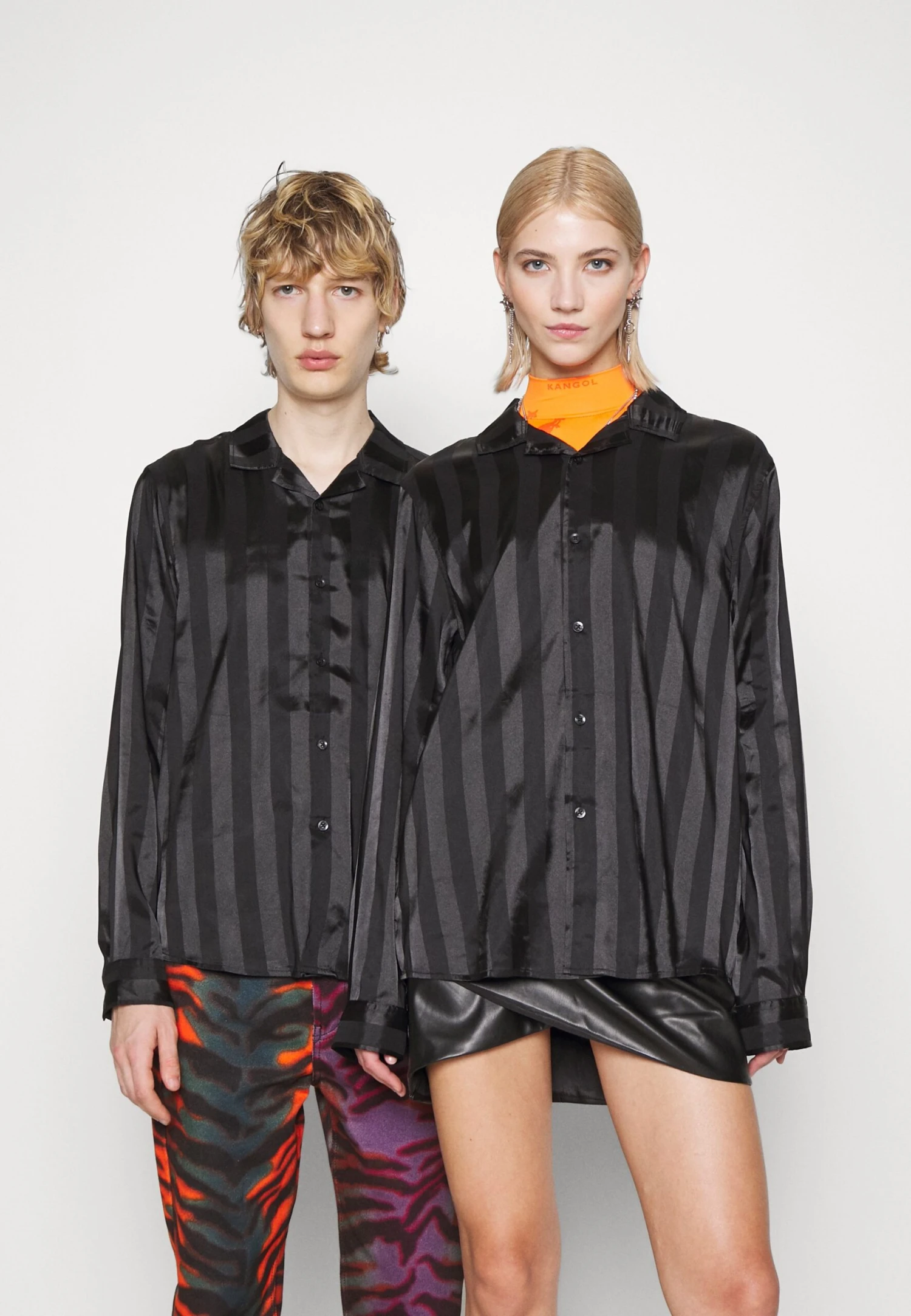 YOURTURN Festive Unisex - Overhemd - Black 3 YOURTURN Festive Unisex - Overhemd - Black