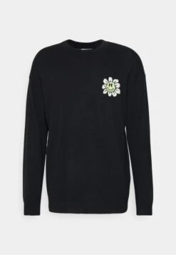 YOURTURN Crewneck With A Flower - Trui - Black 12 YOURTURN Crewneck With A Flower - Trui - Black -Yourturn 1a95398e01964ef2994868db2207dc57
