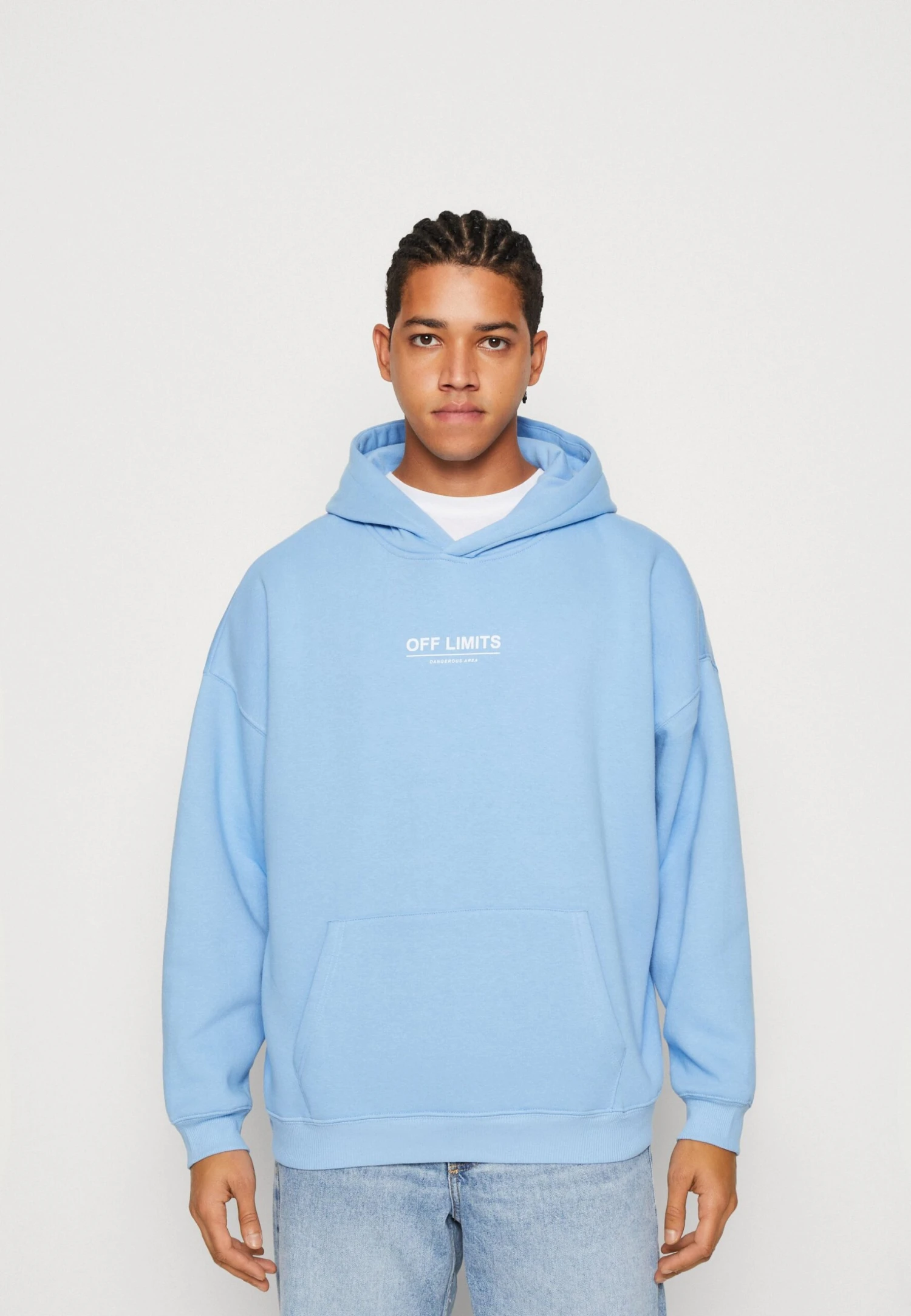 YOURTURN Unisex - Hoodie - Light Blue 5 YOURTURN Unisex - Hoodie - Light Blue - Afbeelding 3