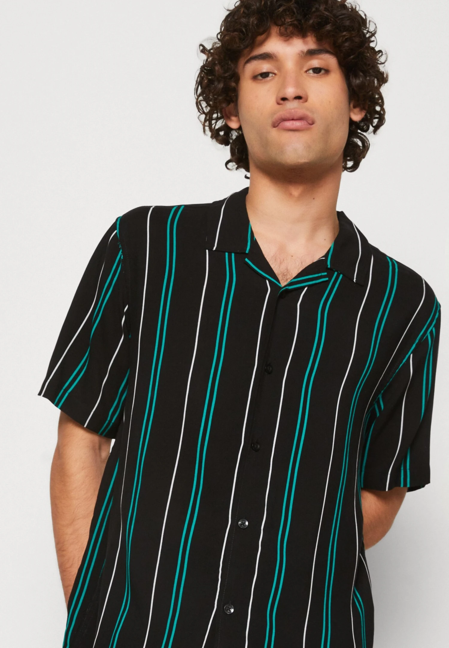 YOURTURN Unisex - Overhemdblouse - Black 6 YOURTURN Unisex - Overhemdblouse - Black - Afbeelding 4