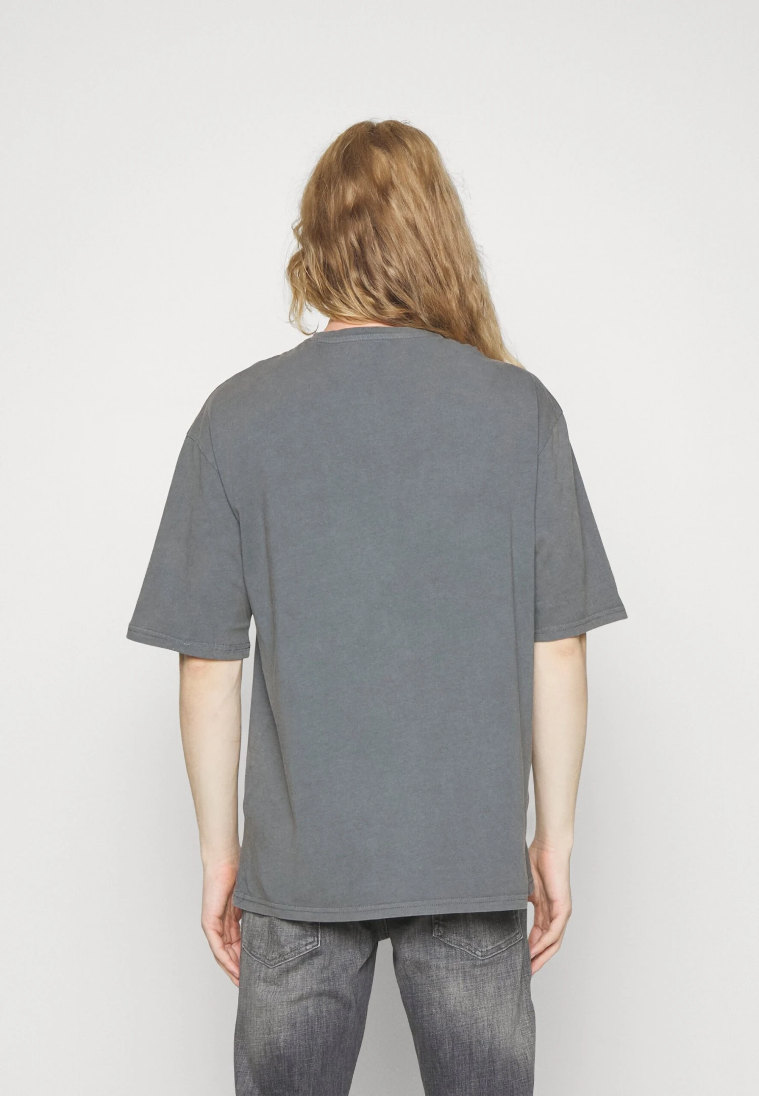 YOURTURN Unisex - T-Shirt Print - Mottled Black 5 YOURTURN Unisex - T-Shirt Print - Mottled Black - Afbeelding 3