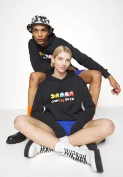 YOURTURN Pac-Man Unisex - Sweater - Black -Yourturn 30d6307775db403297fa037df91afe54