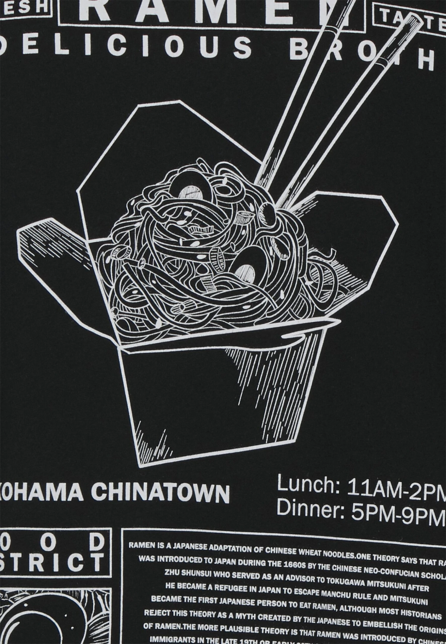 YOURTURN Graphic T-Shirt Unisex - T-Shirt Print - Black 5 YOURTURN Graphic T-Shirt Unisex - T-Shirt Print - Black - Afbeelding 3