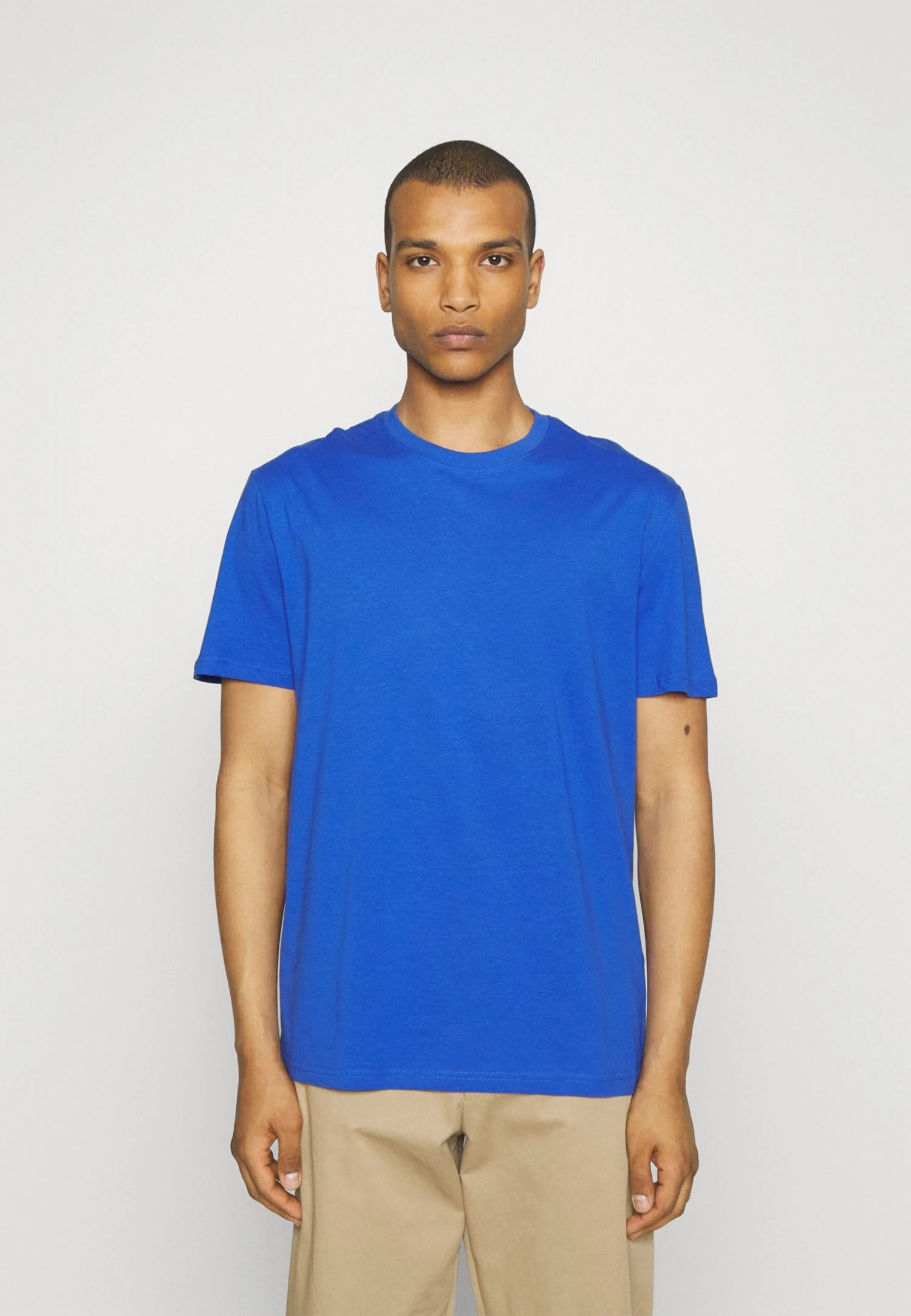 YOURTURN Unisex 5 Pack - T-Shirt Basic - Light Blue/Blue/Stone 7 YOURTURN Unisex 5 Pack - T-Shirt Basic - Light Blue/Blue/Stone - Afbeelding 5