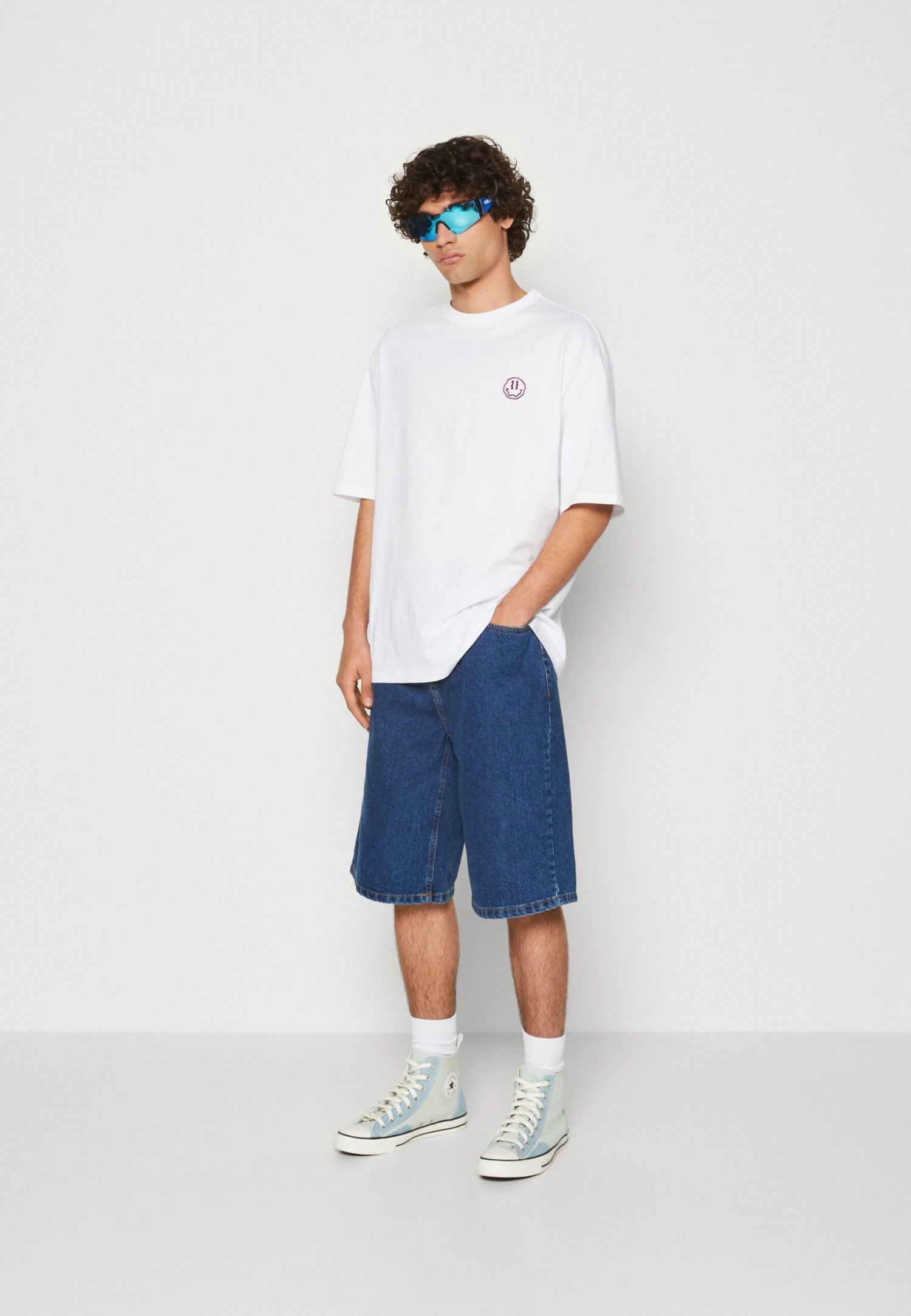 YOURTURN Unisex - T-Shirt Basic - White 4 YOURTURN Unisex - T-Shirt Basic - White - Afbeelding 2