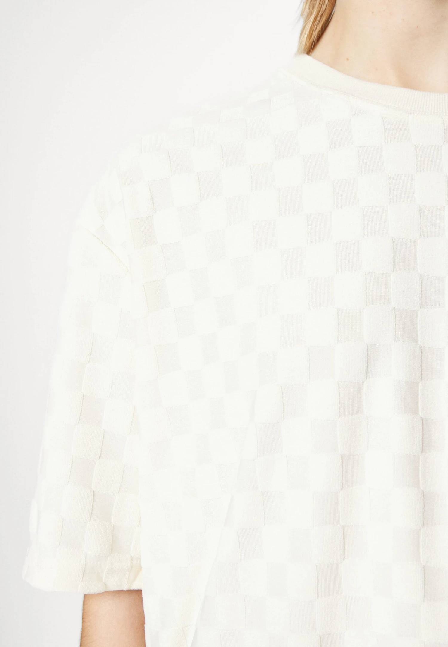 YOURTURN Unisex - T-Shirt Print - Off-White 8 YOURTURN Unisex - T-Shirt Print - Off-White - Afbeelding 6