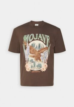 YOURTURN Unisex - T-Shirt Print - Brown -Yourturn 5680d2aaaf0c47ff99b4af752270d377