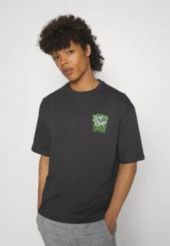 YOURTURN Snake Desire Tee Unisex - T-Shirt Print - Dark Grey -Yourturn 5ad341d67396466f866a6d47e7968c11