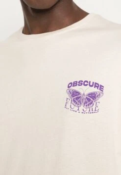 YOURTURN Nostalgia Future Tee Unisex - T-Shirt Print - Grey -Yourturn 64b06cd9a0ce4f1193c7a3db48be52e8