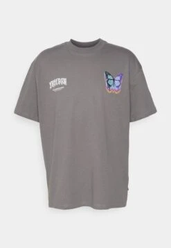 YOURTURN Unisex - T-Shirt Print - Dark Grey -Yourturn 6e408cefa0114edebf12d173f89511d0