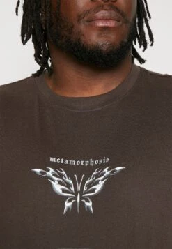 YOURTURN T-Shirt Print - Brown 13 YOURTURN T-Shirt Print - Brown -Yourturn 7673a818b5884438a6f91f8b31d112e1