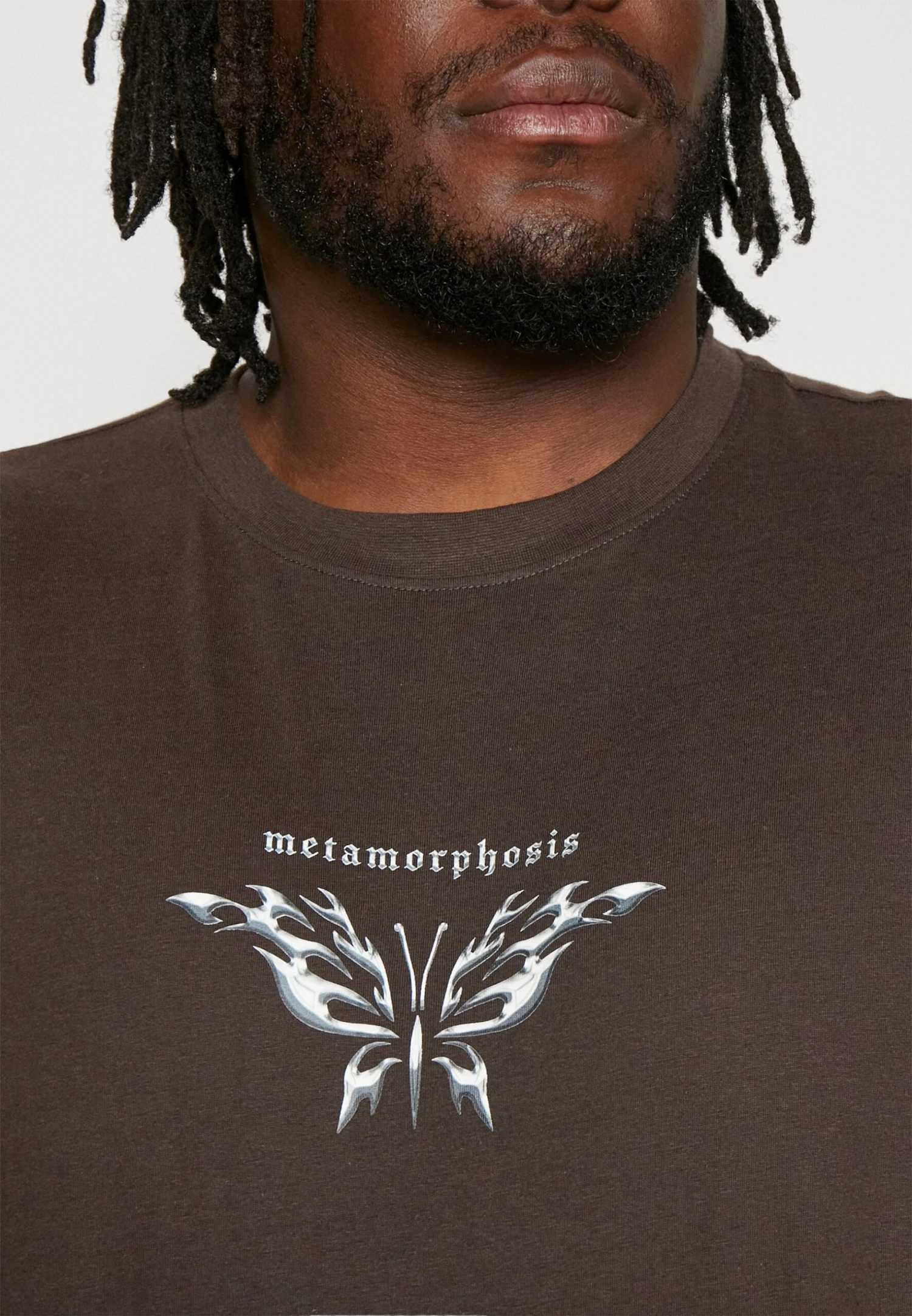 YOURTURN T-Shirt Print - Brown 8 YOURTURN T-Shirt Print - Brown - Afbeelding 6