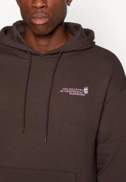 YOURTURN Hoodie- Sweater - Brown -Yourturn 7cf3181776504b62bfa157f55adbecea