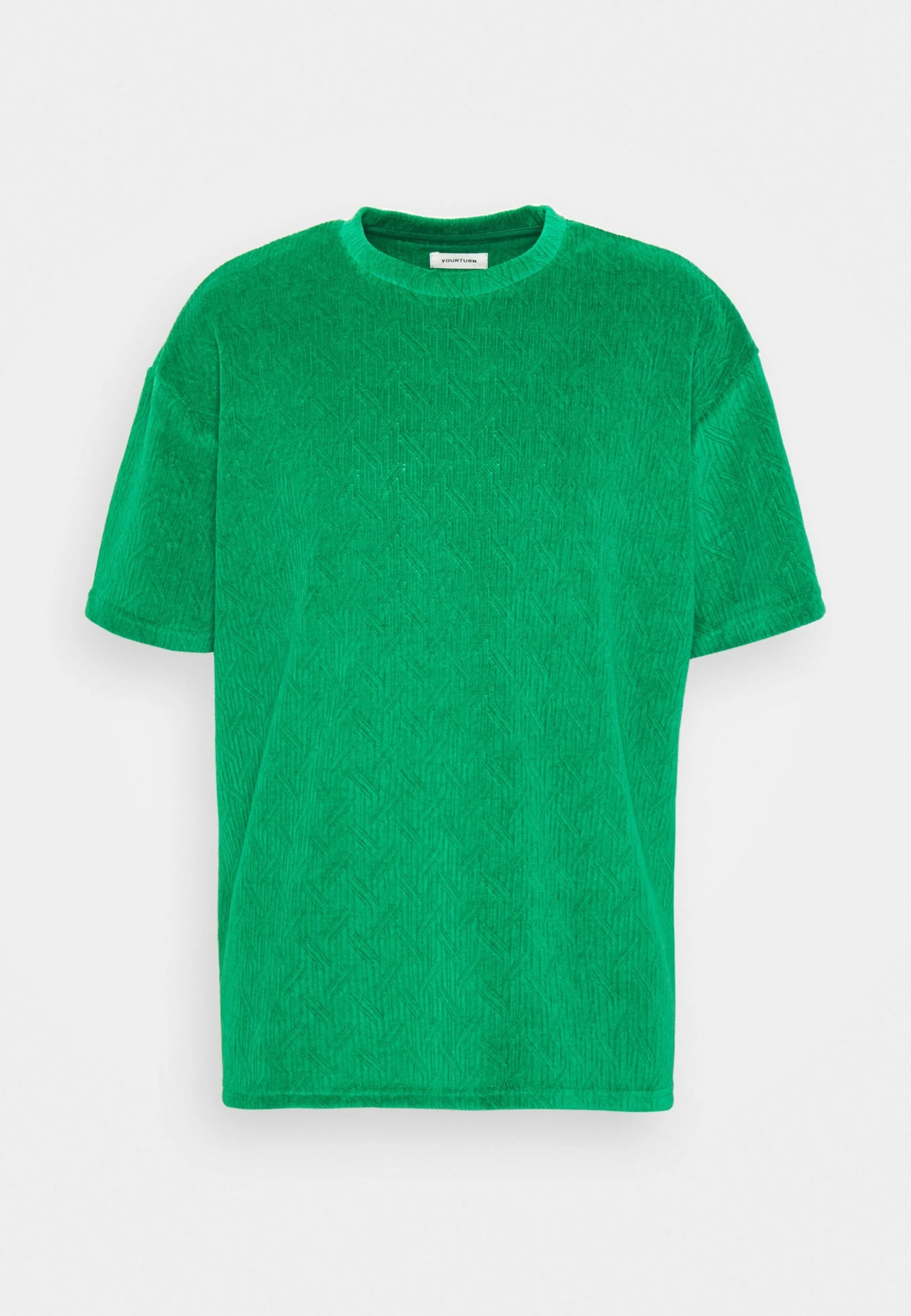 YOURTURN Unisex - T-Shirt Basic - Green 7 YOURTURN Unisex - T-Shirt Basic - Green - Afbeelding 5