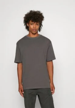 YOURTURN 3Pack Unisex - T-Shirt Basic - White/Dark Grey /Dark Brown -Yourturn 8446bb65aa8c4f748e53fa465d32e18f