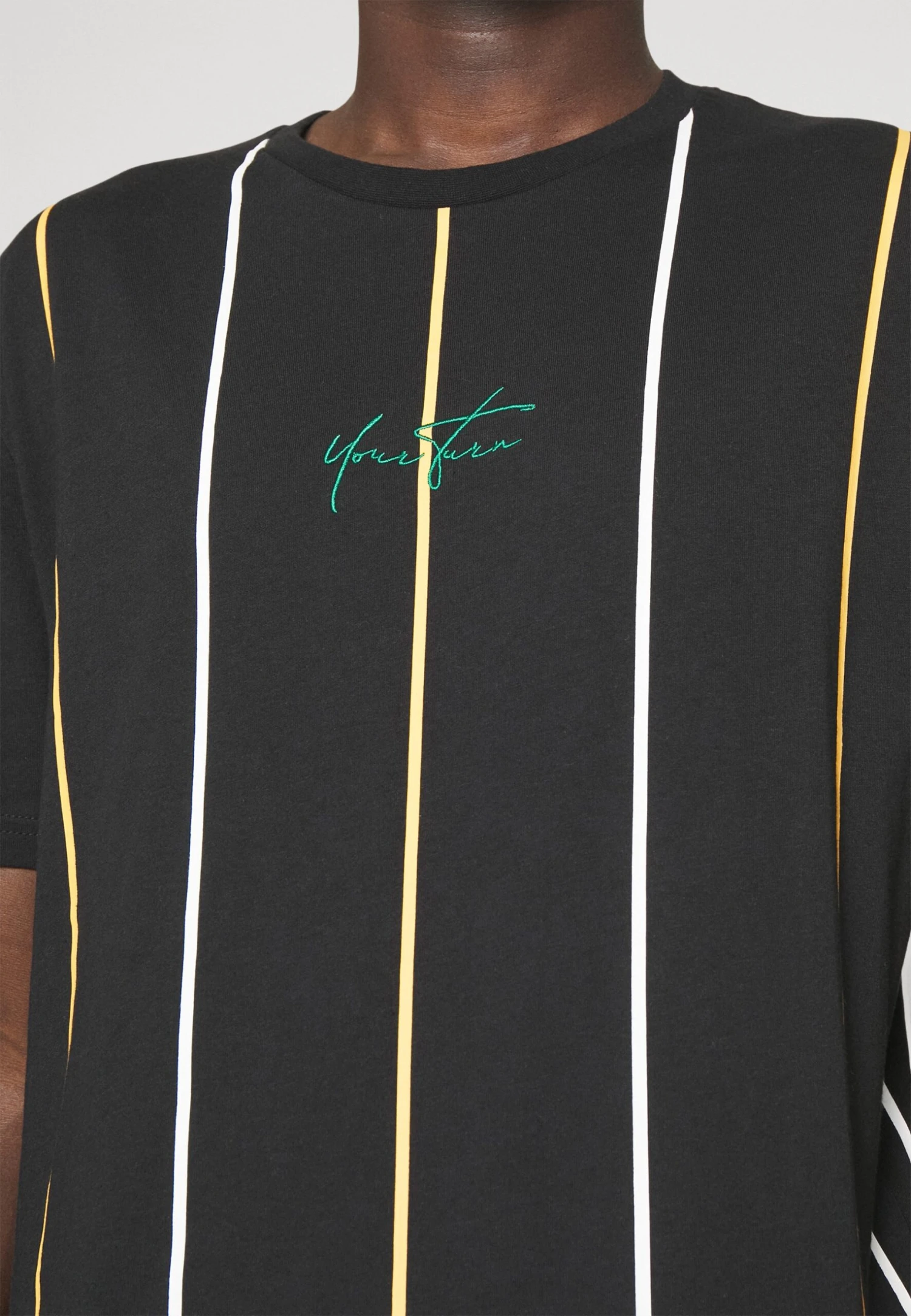 YOURTURN Unisex - T-Shirt Print - Black/White 8 YOURTURN Unisex - T-Shirt Print - Black/White - Afbeelding 6