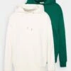 YOURTURN 2 Pack Unisex - Hoodie - Off-White/Green -Yourturn 88c4925cfb884ab0a7f41afb477aea1a