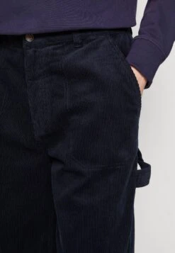 YOURTURN Wide Fit Carpenter Corduroy Unisex - Shorts - Dark Blue -Yourturn 8cd9cf0de31c4216a6f2638ee7f7e4e5