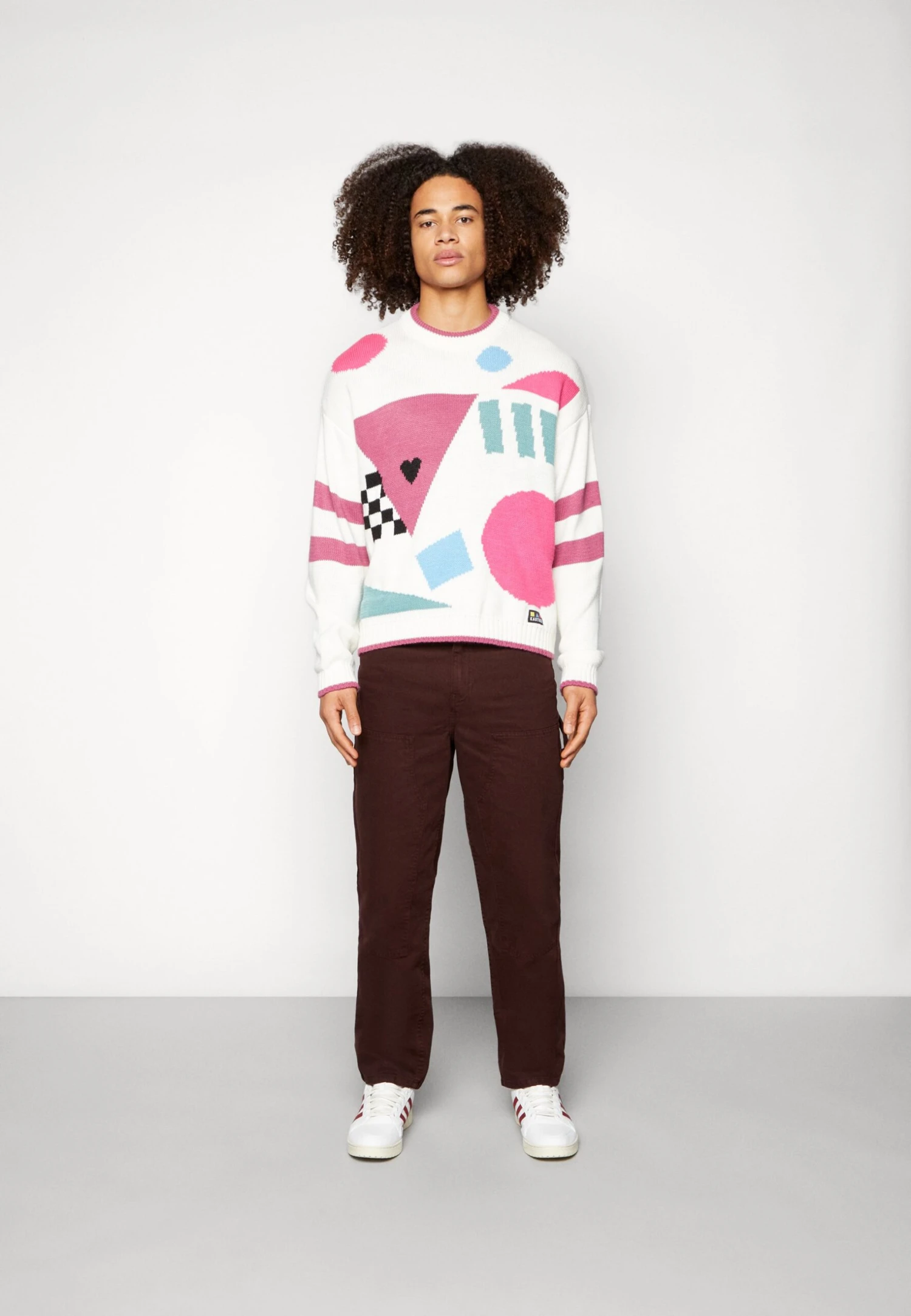 YOURTURN Workwear Unisex - Relaxed Fit Jeans - Brown 4 YOURTURN Workwear Unisex - Relaxed Fit Jeans - Brown - Afbeelding 2