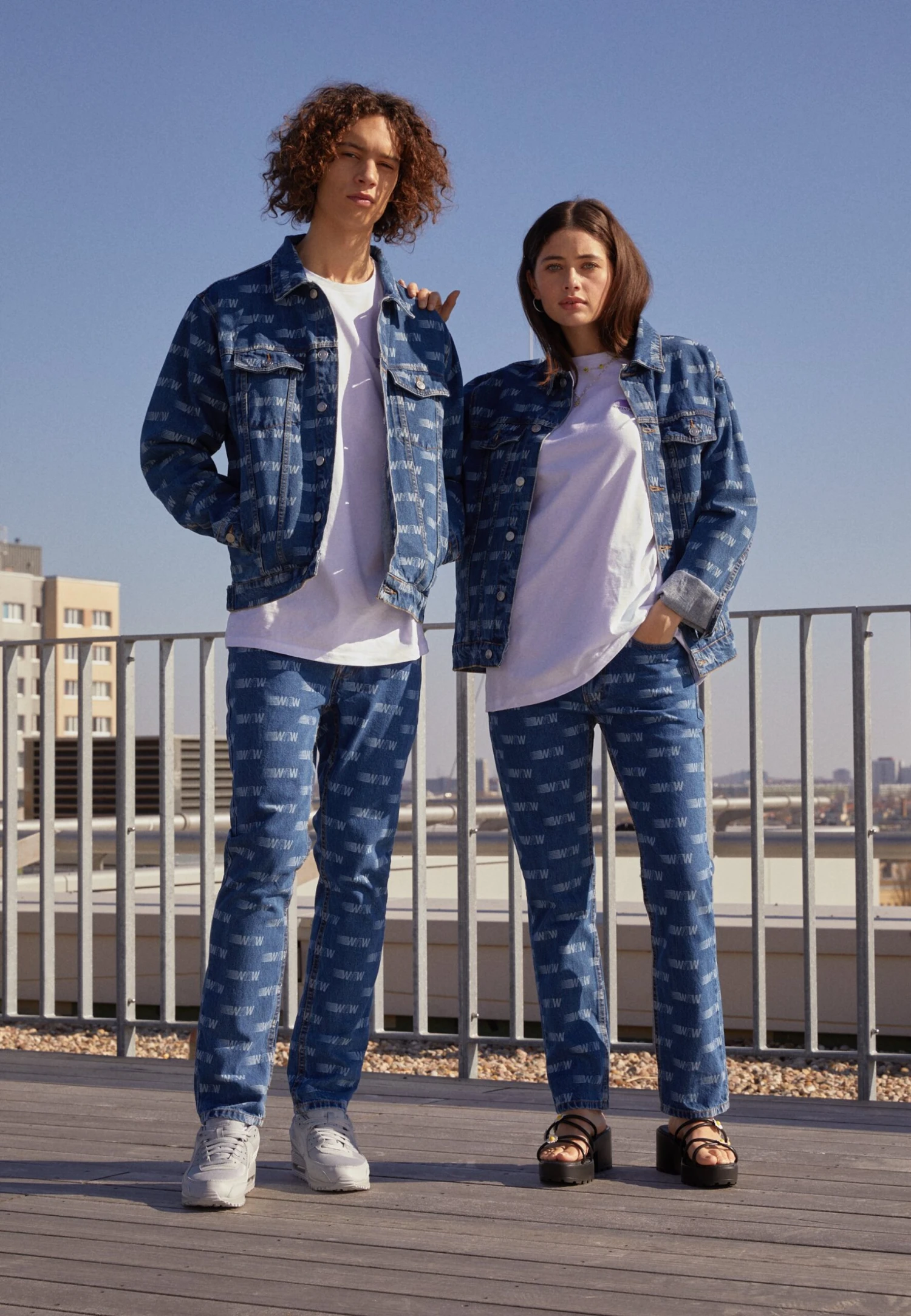 YOURTURN Wincent Weiss Unisex - Spijkerjas - Blue Denim 3 YOURTURN Wincent Weiss Unisex - Spijkerjas - Blue Denim