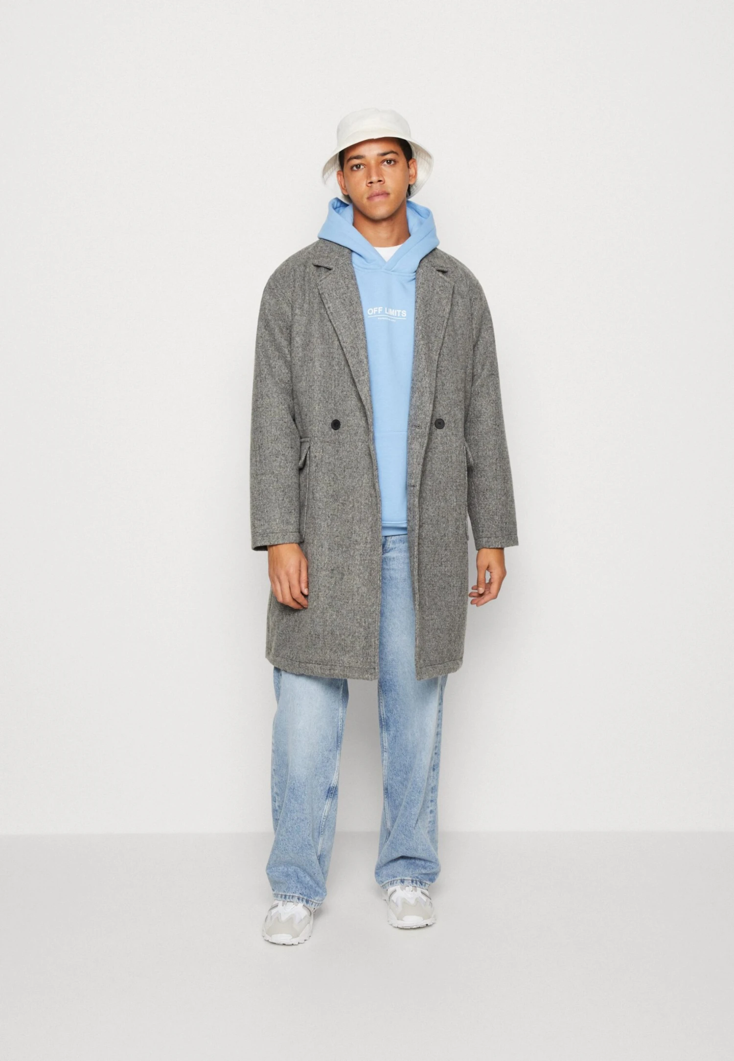 YOURTURN Unisex - Hoodie - Light Blue 4 YOURTURN Unisex - Hoodie - Light Blue - Afbeelding 2