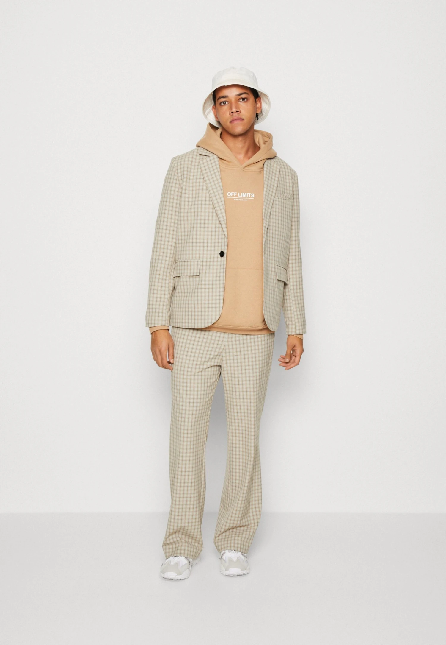 YOURTURN Unisex - Hoodie - Tan 4 YOURTURN Unisex - Hoodie - Tan - Afbeelding 2