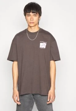 YOURTURN Unisex - T-Shirt Print - Brown -Yourturn a7615ab90000417885fafb1c8c4136ff