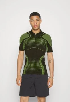 YOURTURN Unisex - Poloshirt - Black/Green