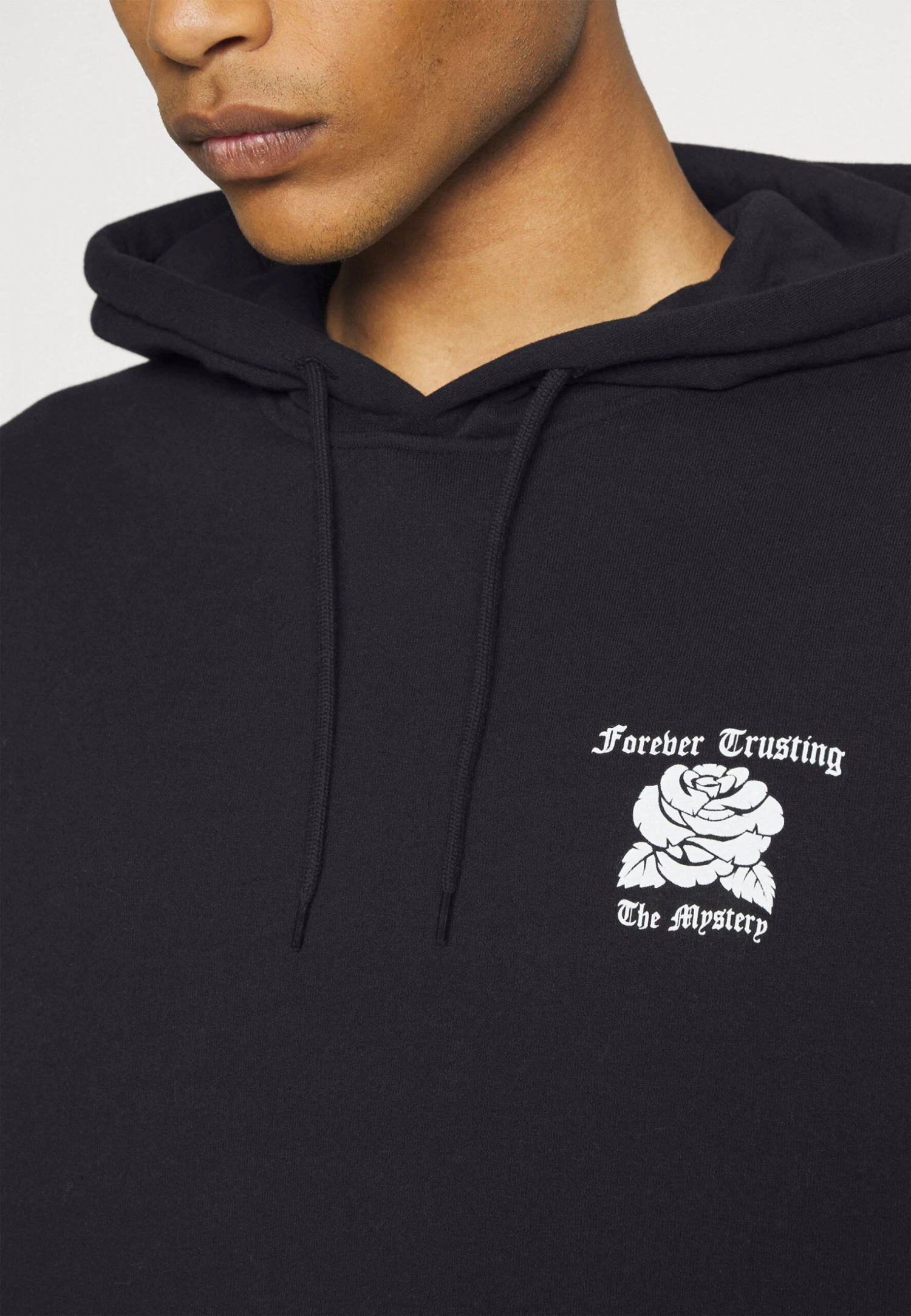 YOURTURN Rose Knife Unisex - Hoodie - Black 10 YOURTURN Rose Knife Unisex - Hoodie - Black - Afbeelding 8
