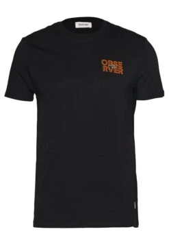 YOURTURN Unisex Observer- T-Shirt Print - Black -Yourturn b58e3e05bf1848fabb9325241bde7c0e