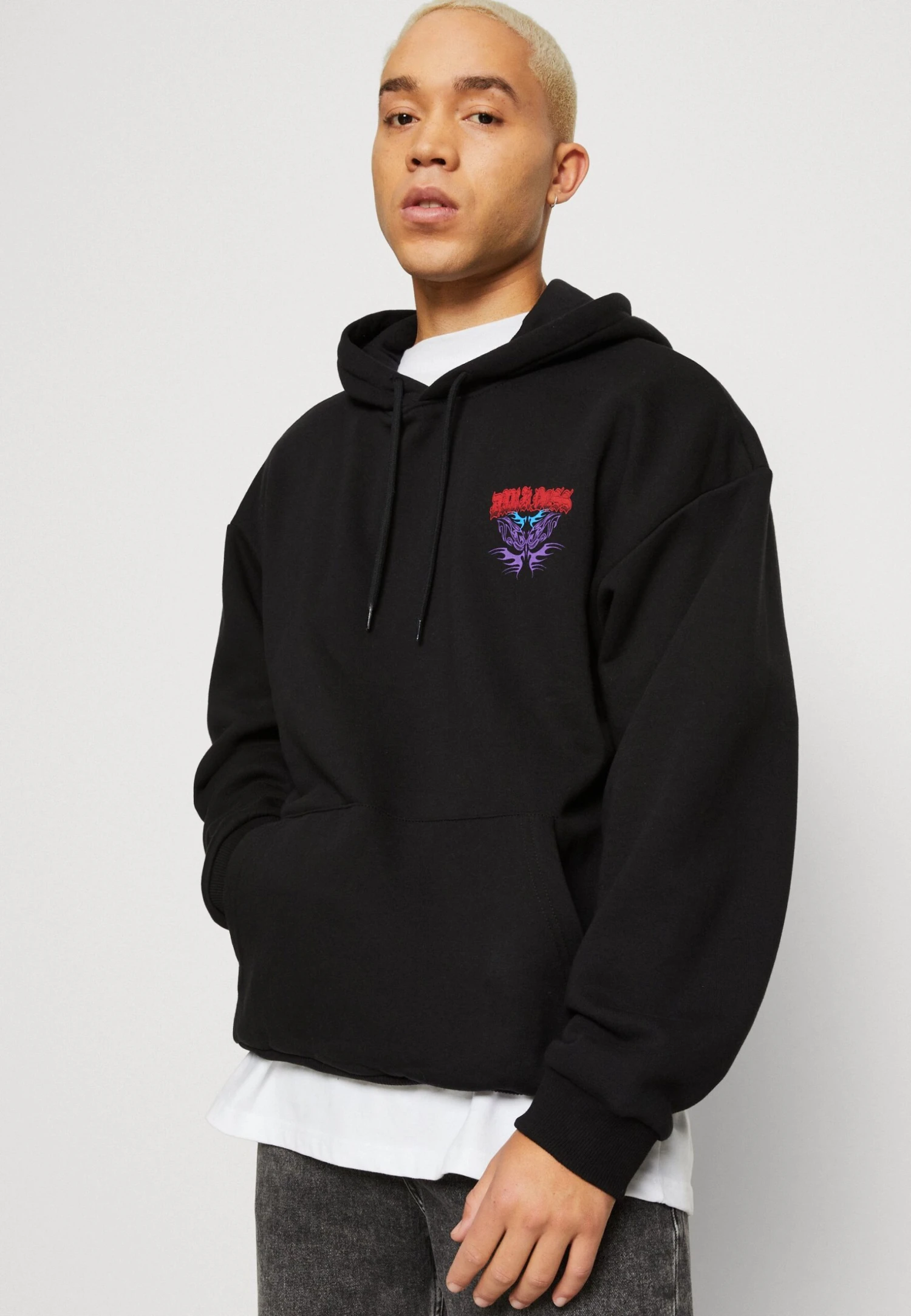 YOURTURN Darkness But- Sweater - Black 6 YOURTURN Darkness But- Sweater - Black - Afbeelding 4