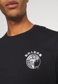 YOURTURN Unisex - T-Shirt Print - Black 15 YOURTURN Unisex - T-Shirt Print - Black -Yourturn bdfe36f1ad114d9484efcb6277524d3c