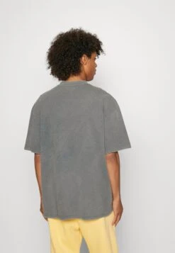 YOURTURN Nevada Wash Graphic Tee Washed - T-Shirt Print - Charcoal -Yourturn bf0555704f834b22b22a793b58cb821f