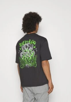 YOURTURN Snake Desire Tee Unisex - T-Shirt Print - Dark Grey -Yourturn c10a5b67c1d54582948d04288bb72d47