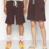 YOURTURN Unisex - Shorts - Dark Brown -Yourturn c5b6d231fcdd410d9d19d738eb718dce