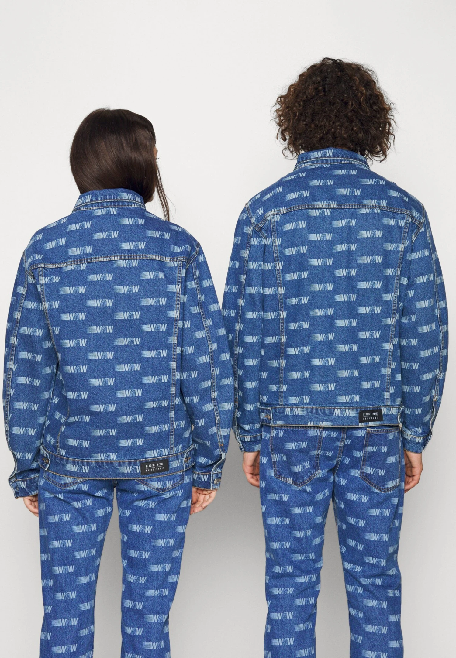 YOURTURN Wincent Weiss Unisex - Spijkerjas - Blue Denim 7 YOURTURN Wincent Weiss Unisex - Spijkerjas - Blue Denim - Afbeelding 5