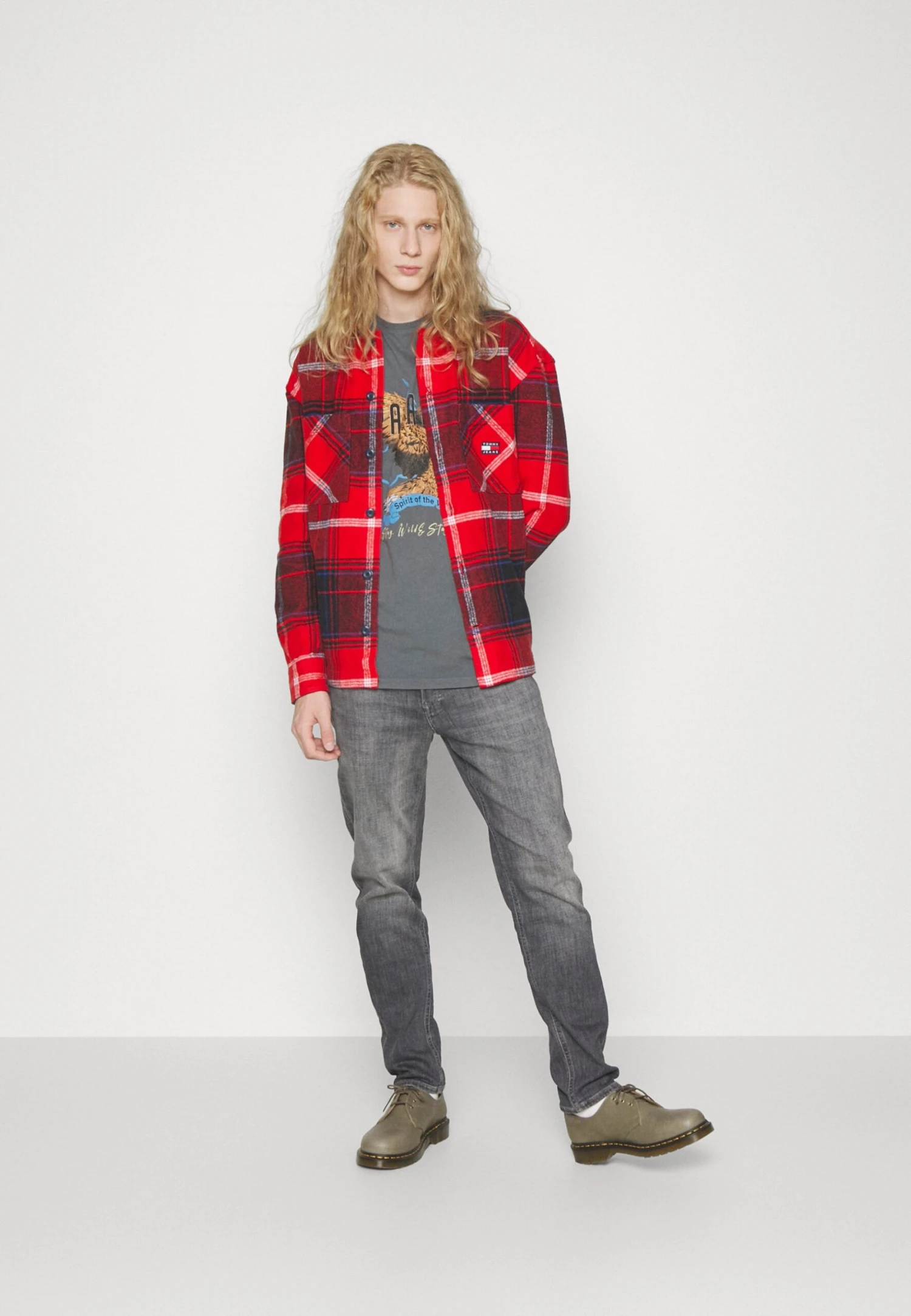 YOURTURN Unisex - T-Shirt Print - Mottled Black 4 YOURTURN Unisex - T-Shirt Print - Mottled Black - Afbeelding 2