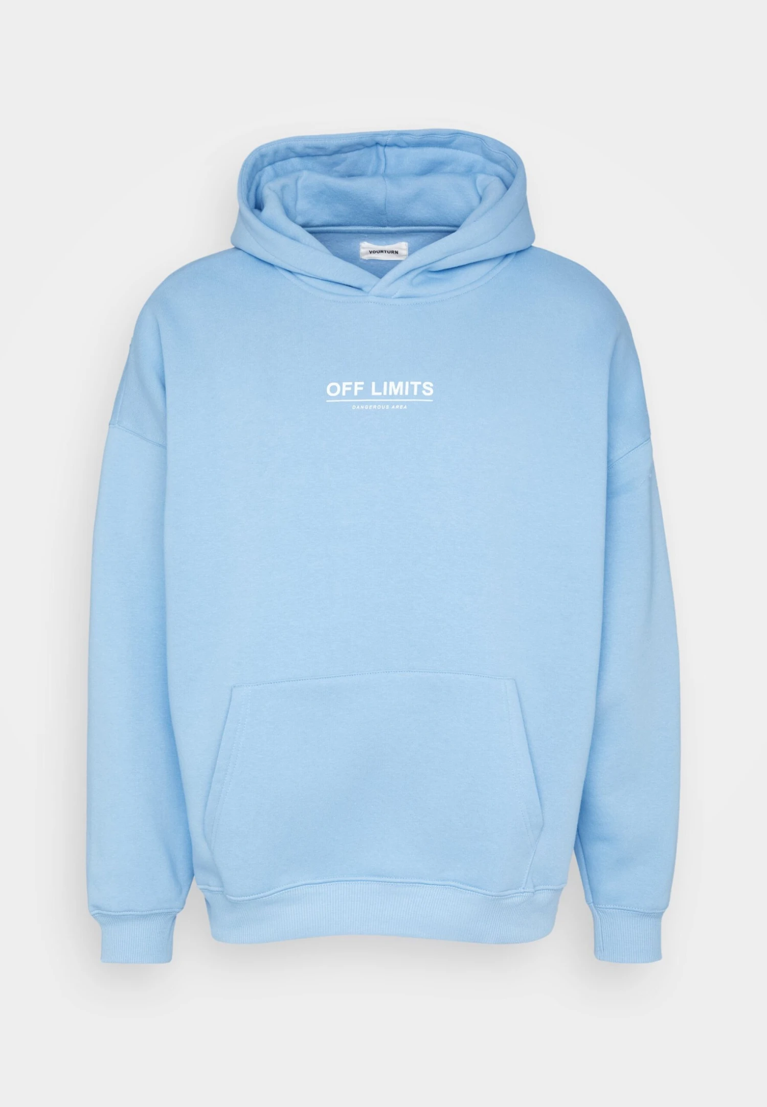 YOURTURN Unisex - Hoodie - Light Blue 7 YOURTURN Unisex - Hoodie - Light Blue - Afbeelding 5