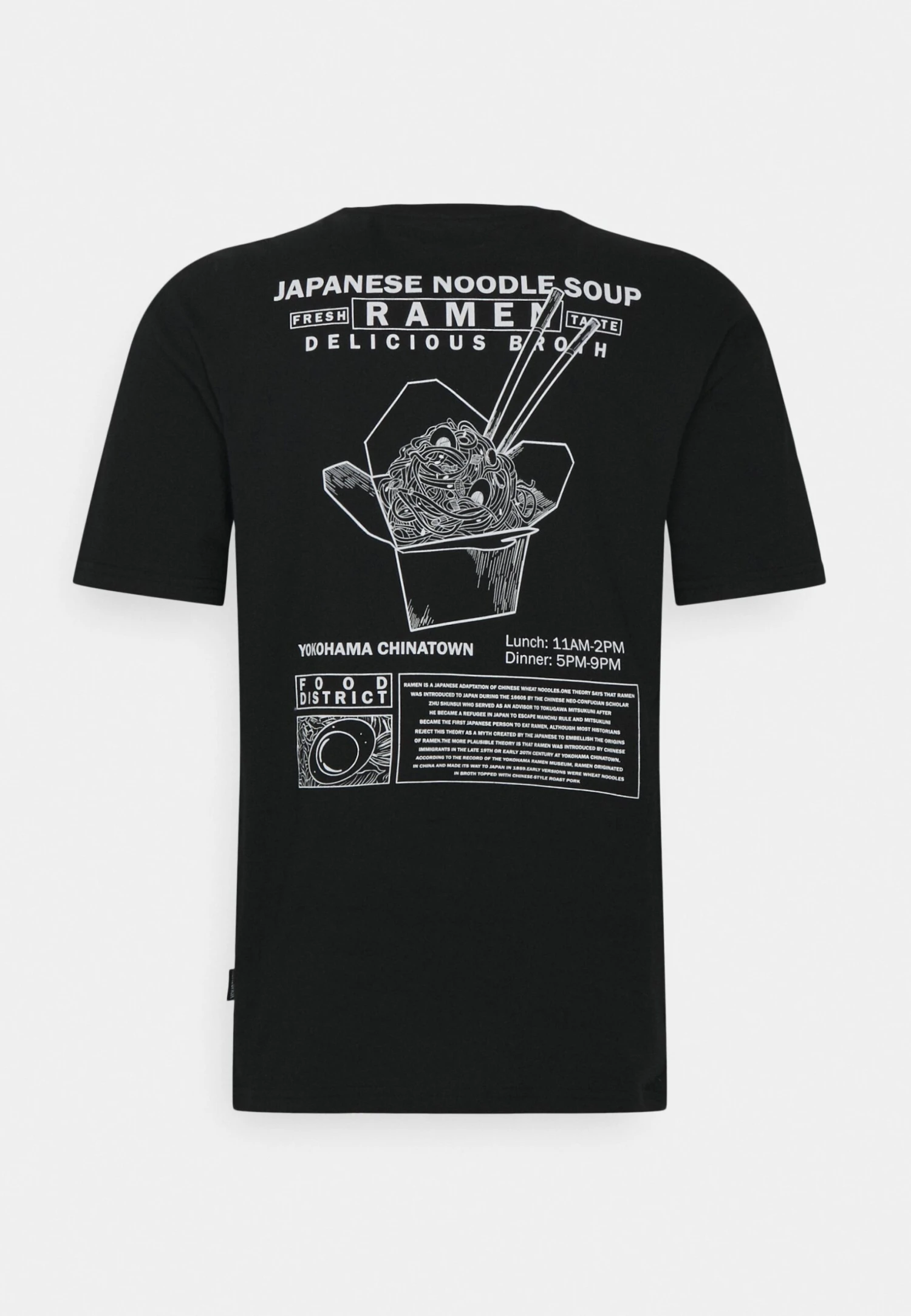 YOURTURN Graphic T-Shirt Unisex - T-Shirt Print - Black 4 YOURTURN Graphic T-Shirt Unisex - T-Shirt Print - Black - Afbeelding 2