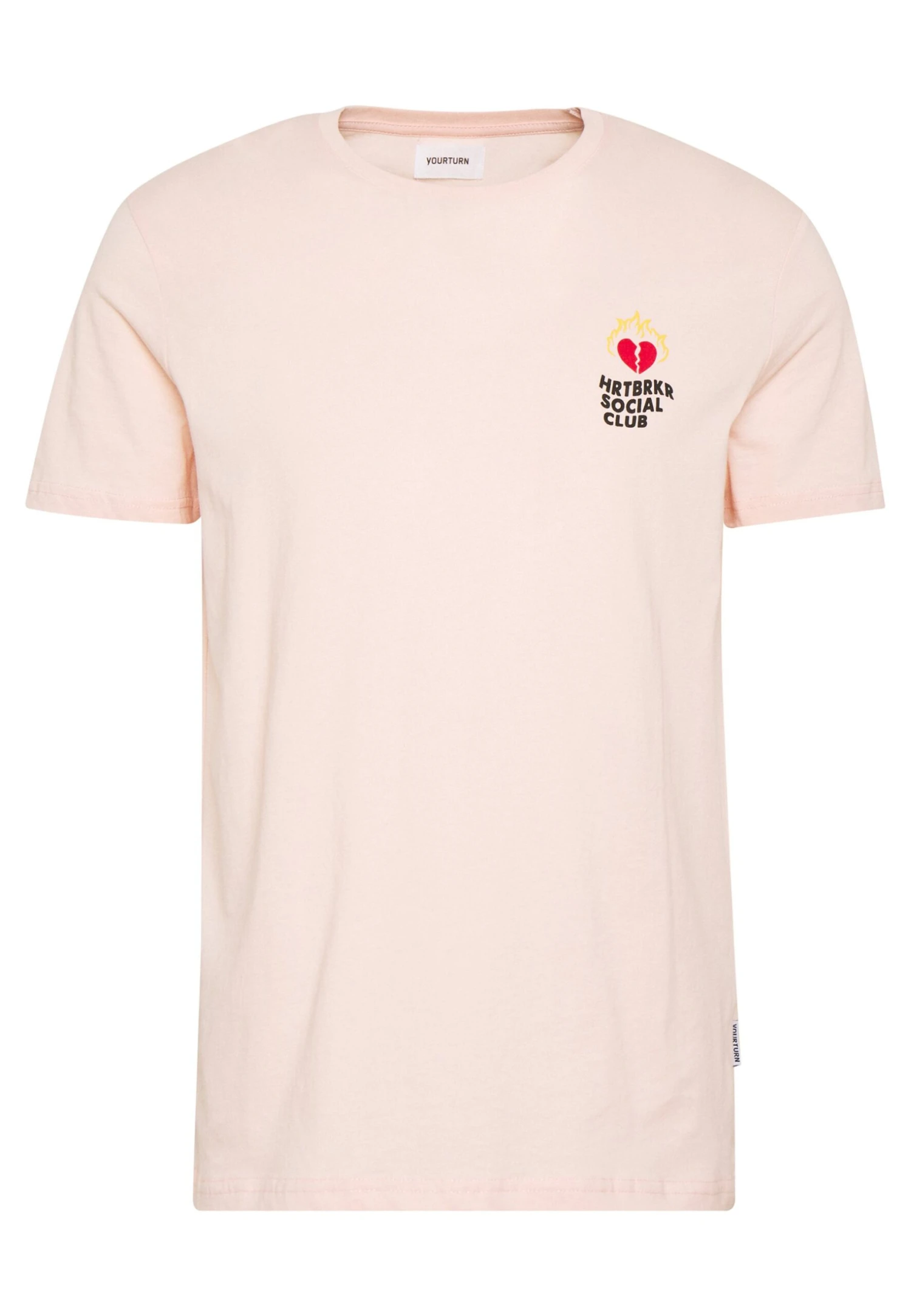 YOURTURN Unisex - T-Shirt Print - Pink 3 YOURTURN Unisex - T-Shirt Print - Pink