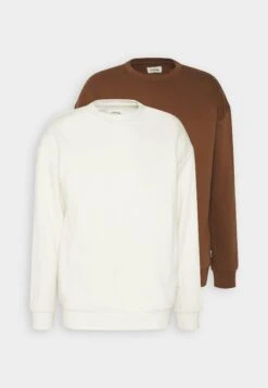 YOURTURN Unisex 2 Pack - Sweater - Dark Brown/Off-White 12 YOURTURN Unisex 2 Pack - Sweater - Dark Brown/Off-White -Yourturn db8e5dd458f4415695ecd8f474fd5ba3