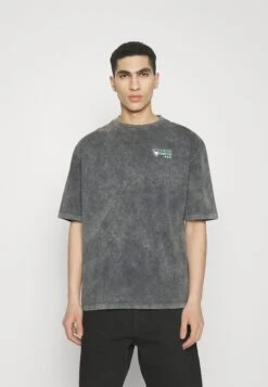 YOURTURN Unisex - T-Shirt Print - Mottled Black 10 YOURTURN Unisex - T-Shirt Print - Mottled Black -Yourturn e0852d6cd25e4088a78ed40c27fcd182