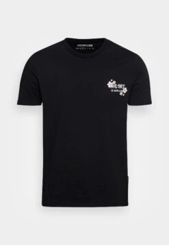 YOURTURN Dragon Tiger Tee - T-Shirt Print - Black -Yourturn ea17224d45b4461c919d2f8d808e5e61