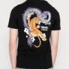 YOURTURN Dragon Tiger Tee - T-Shirt Print - Black -Yourturn eafb741659644e9a9687f4c8767b6e38