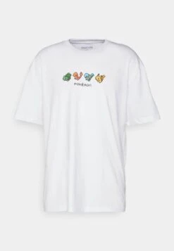 YOURTURN Pokemon Pikachu Unisex - T-Shirt Print - White -Yourturn fc01e94b9c2d40faaf5b35352f9e1b32